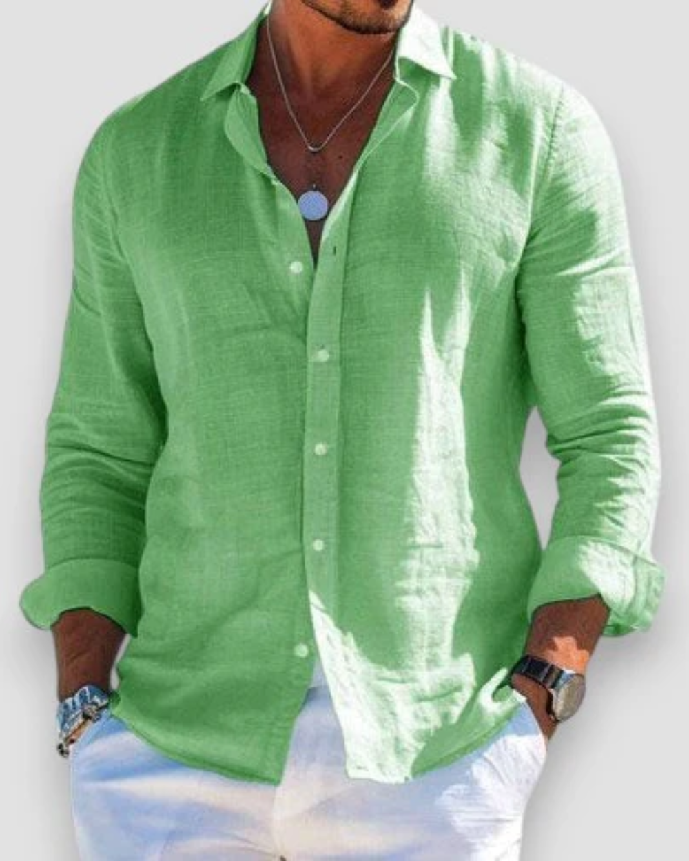 Cobalt Men's Shirt | Premium Breathable Fabric, Tailored Fit 10