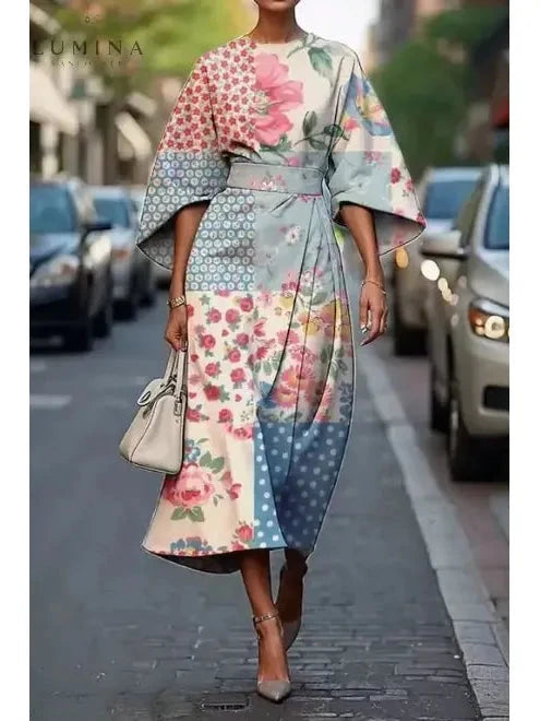 Mira Floral Dress | Elegant Summer Style, Comfortable Fit 3