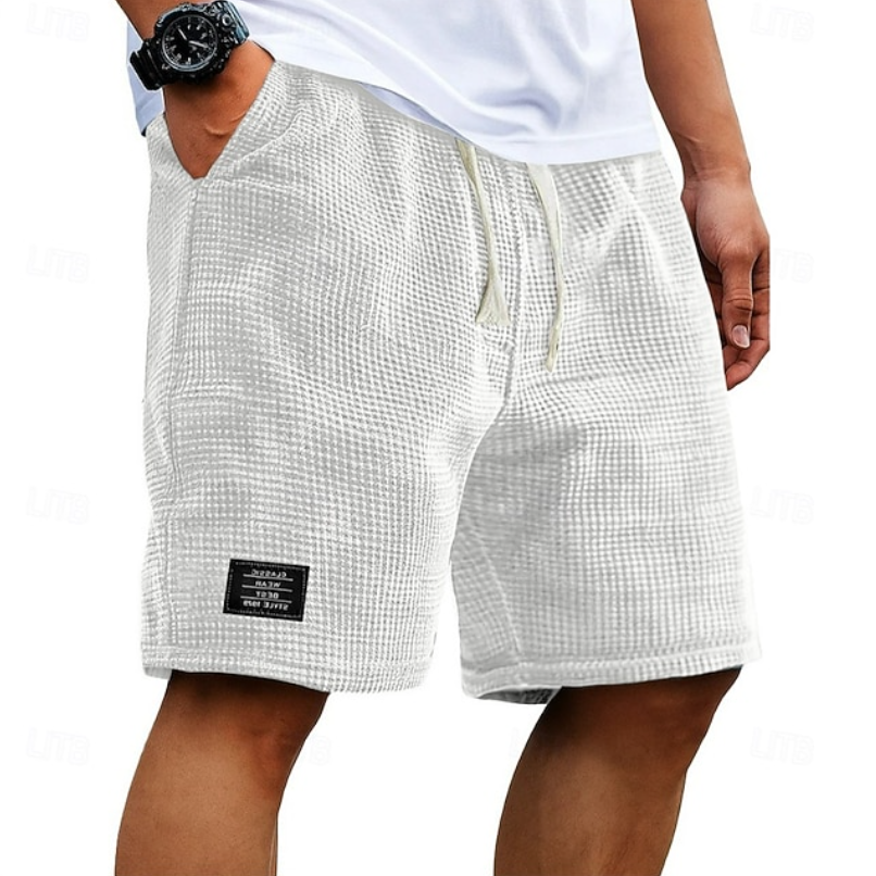 Oliver Mens Casual Shorts | Lightweight, Breathable Waffle Fabric 7