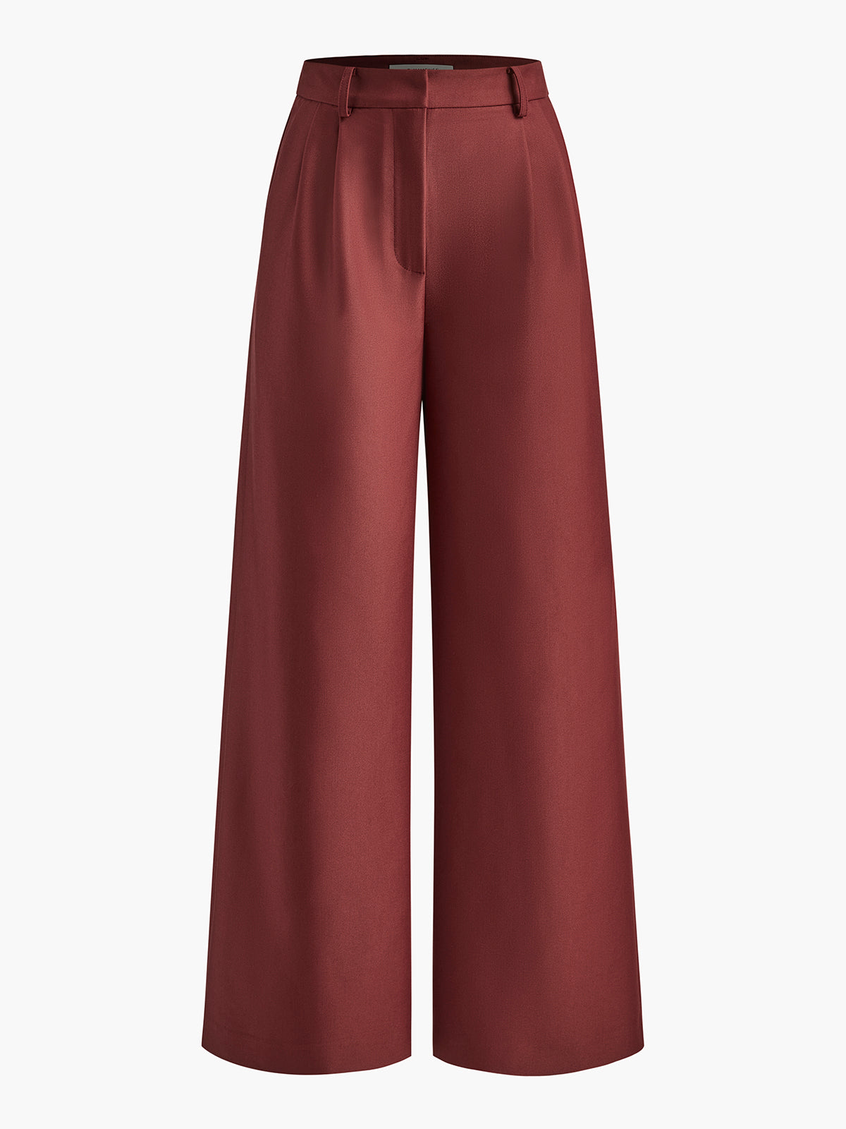 Soleil Wide Leg Pants | Woven Polyester Blend, Regular Fit Women’s Palazzo Trousers 15