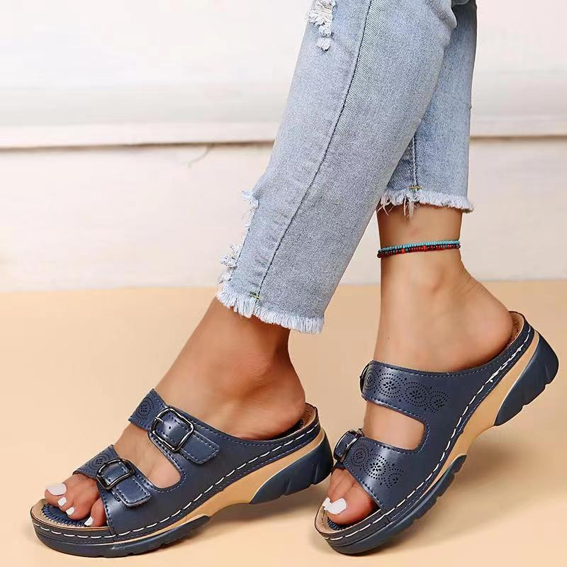 AeroStep Orthopedic Sandals | Leather, Shock-Absorbing Support for Men and Women 1