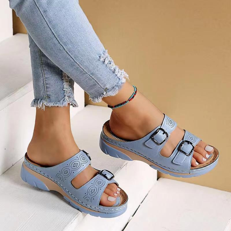 AeroStep Orthopedic Sandals | Leather, Shock-Absorbing Support for Men and Women 2