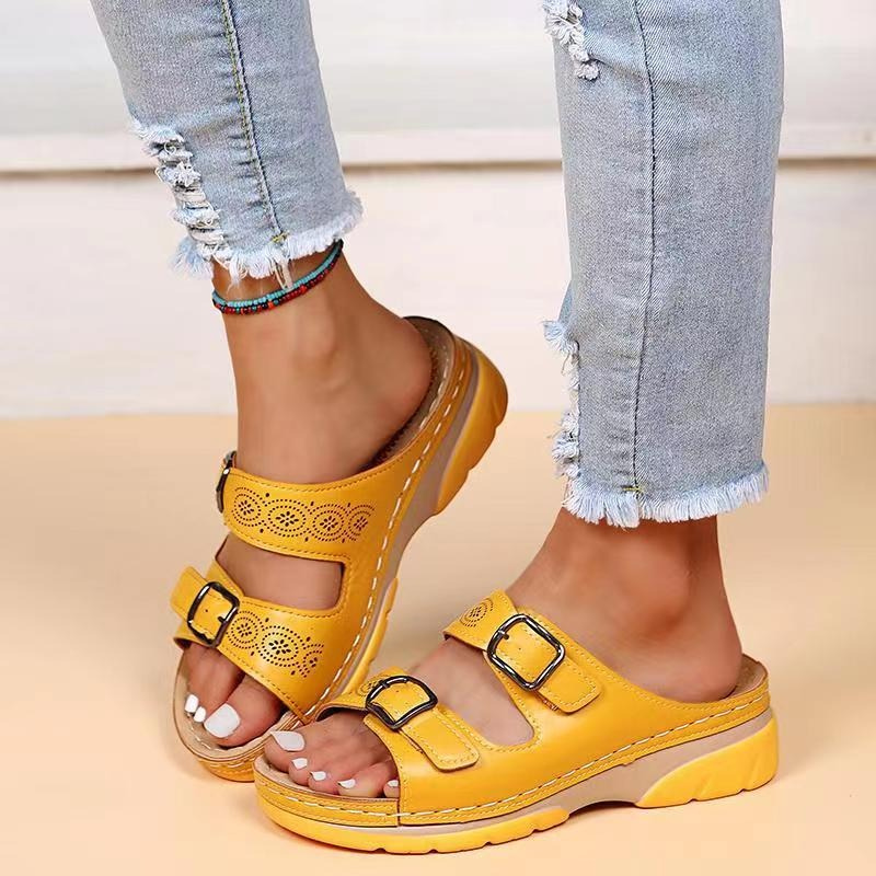 AeroStep Orthopedic Sandals | Leather, Shock-Absorbing Support for Men and Women 3
