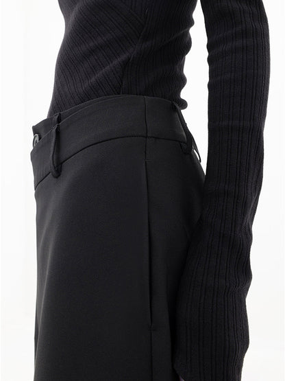 Alira Wide Leg Pants Women | Asymmetrical Layered Design, Woven Fabric 3