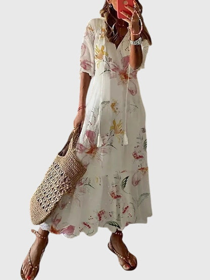 Amara Womens Dress | Plus Size, Bohemian Vintage Summer Dress 7