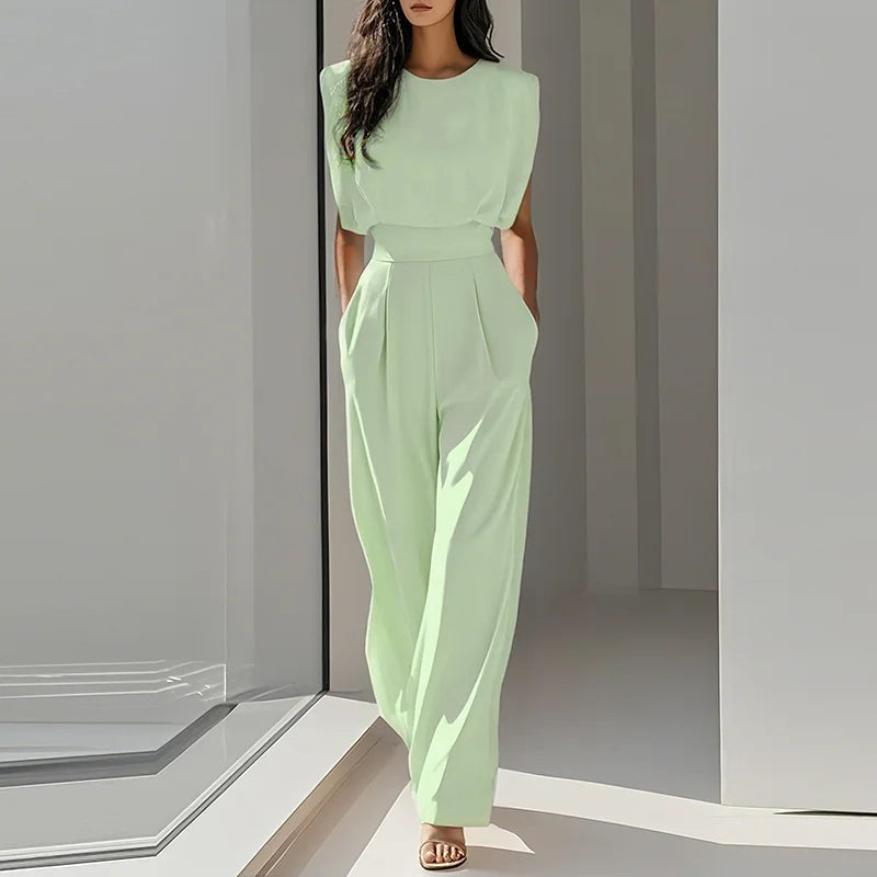 Amina Jumpsuit | Sleeveless, High Waist, Straight-Leg for Women 3