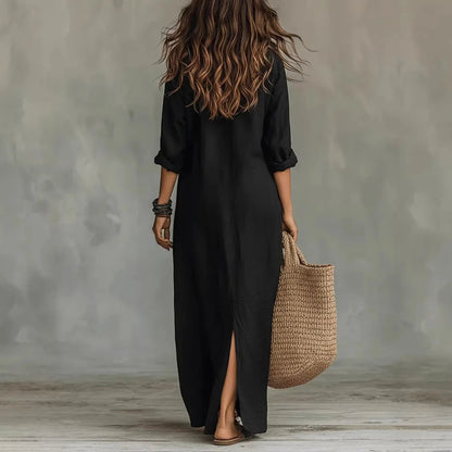 Ava Maxi Dress | Soft Cotton, Ankle-Length Summer Dress for Women 2
