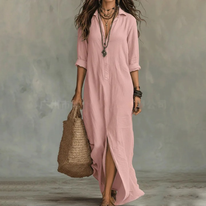 Ava Maxi Dress | Soft Cotton, Ankle-Length Summer Dress for Women 3