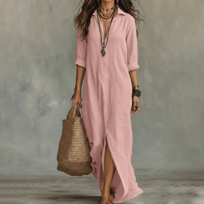 Ava Maxi Dress | Soft Cotton, Ankle-Length Summer Dress for Women 3