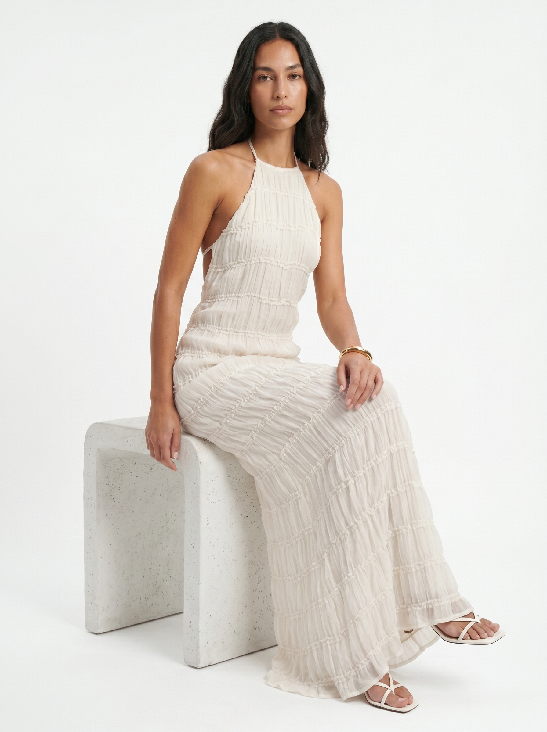 Aveline Maxi Dress | Lightweight, Wrinkle-Resistant Summer Wear for Women 4