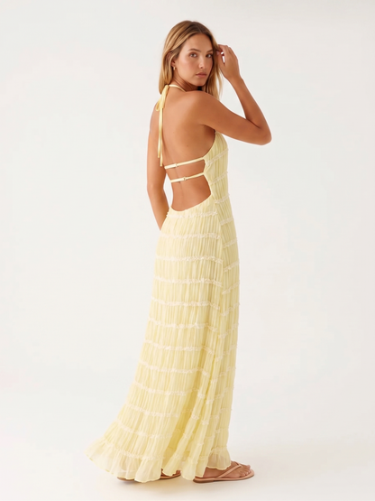 Aveline Maxi Dress | Lightweight, Wrinkle-Resistant Summer Wear for Women 8