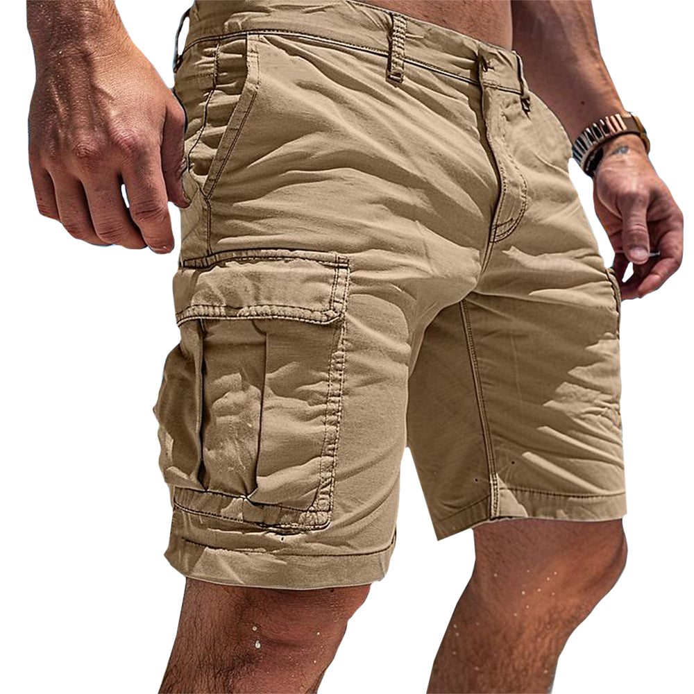 Caden Men's Cargo Shorts | Structured Fit, Functional Pockets 1