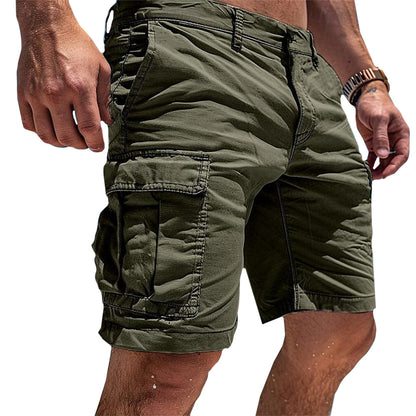 Caden Men's Cargo Shorts | Structured Fit, Functional Pockets 2