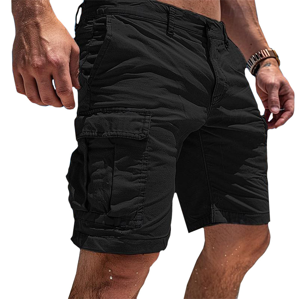 Caden Men's Cargo Shorts | Structured Fit, Functional Pockets 3