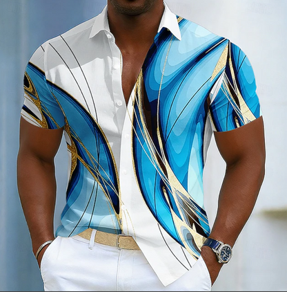 Caden Men's Dress Shirt | Lightweight Breathable Comfort 1