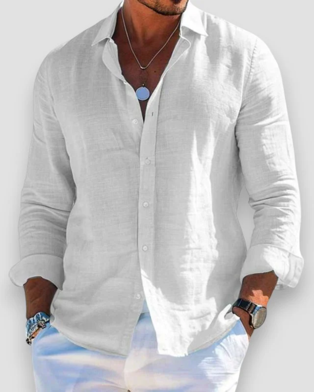 Cobalt Men's Shirt | Premium Breathable Fabric, Tailored Fit 2