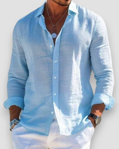 Cobalt Men's Shirt | Premium Breathable Fabric, Tailored Fit 3