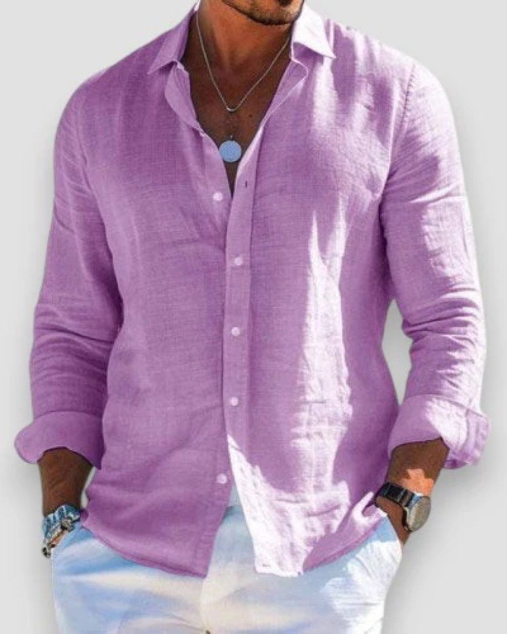 Cobalt Men's Shirt | Premium Breathable Fabric, Tailored Fit 5