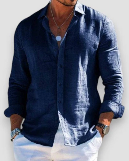 Cobalt Men's Shirt | Premium Breathable Fabric, Tailored Fit 6