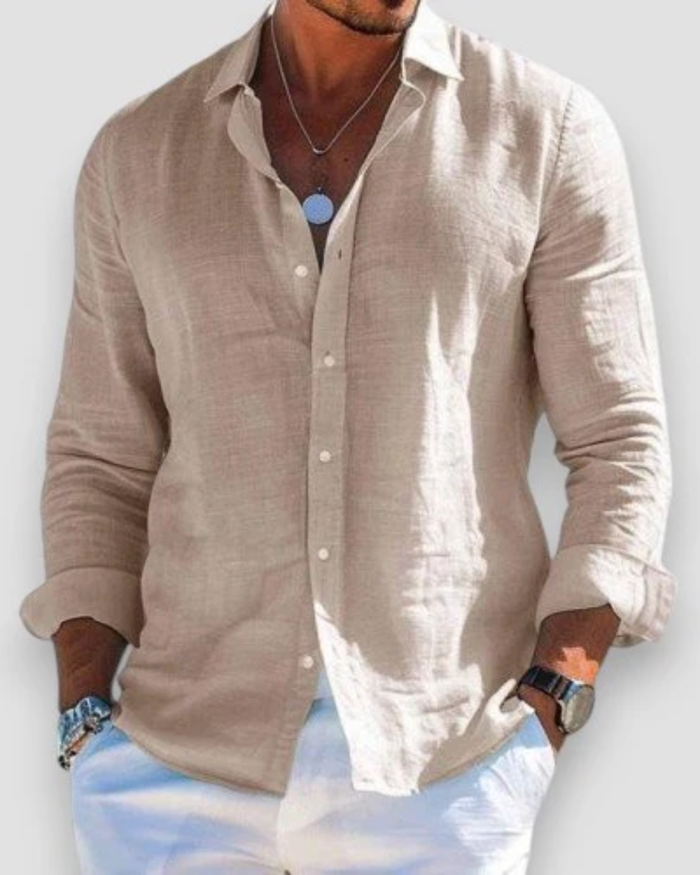 Cobalt Men's Shirt | Premium Breathable Fabric, Tailored Fit 8
