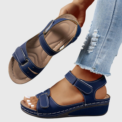 Crisp Flat Sandals for Women | Supportive Comfort Design, Stretchable Fit 6