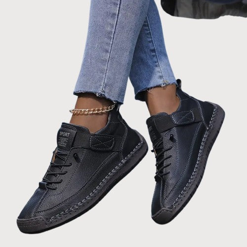 Elysian Slip-On Sneakers | Orthopedic Comfort, Breathable Leather 1