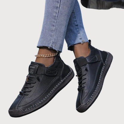 Elysian Slip-On Sneakers | Orthopedic Comfort, Breathable Leather 1
