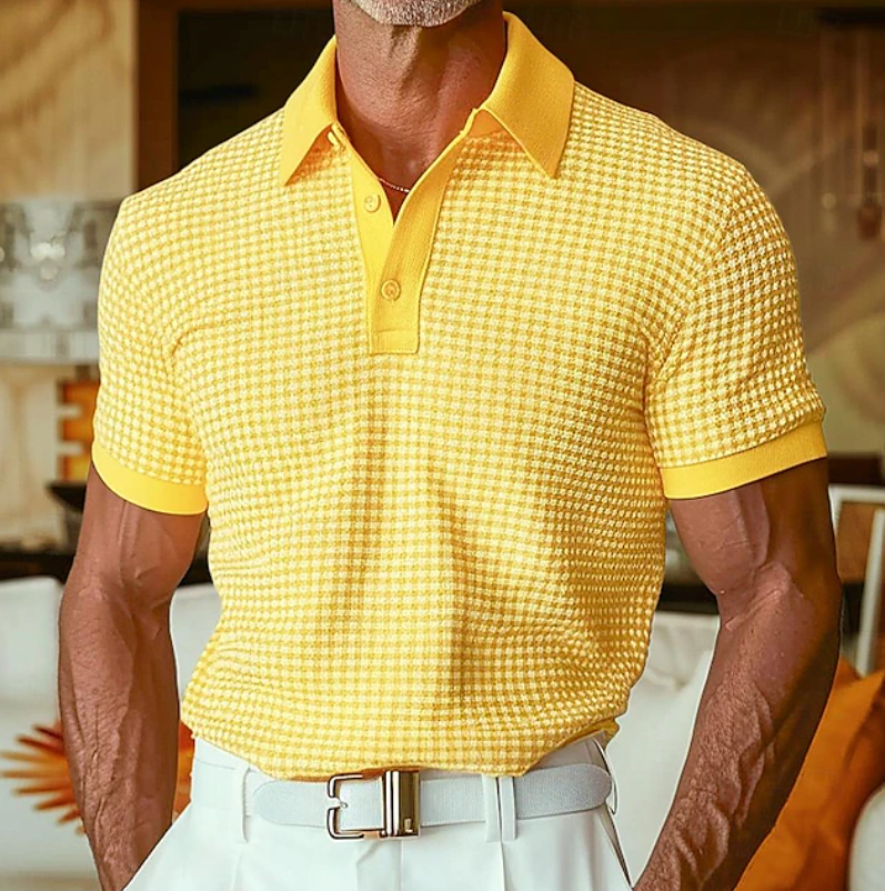 Hugo Men's Shirt | Soft Waffle Fabric, Relaxed Fit 0