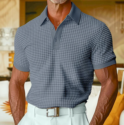 Hugo Men's Shirt | Soft Waffle Fabric, Relaxed Fit 4