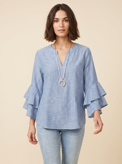 Isla Floral Blouse | Lightweight, Breathable Summer Top for Women 2