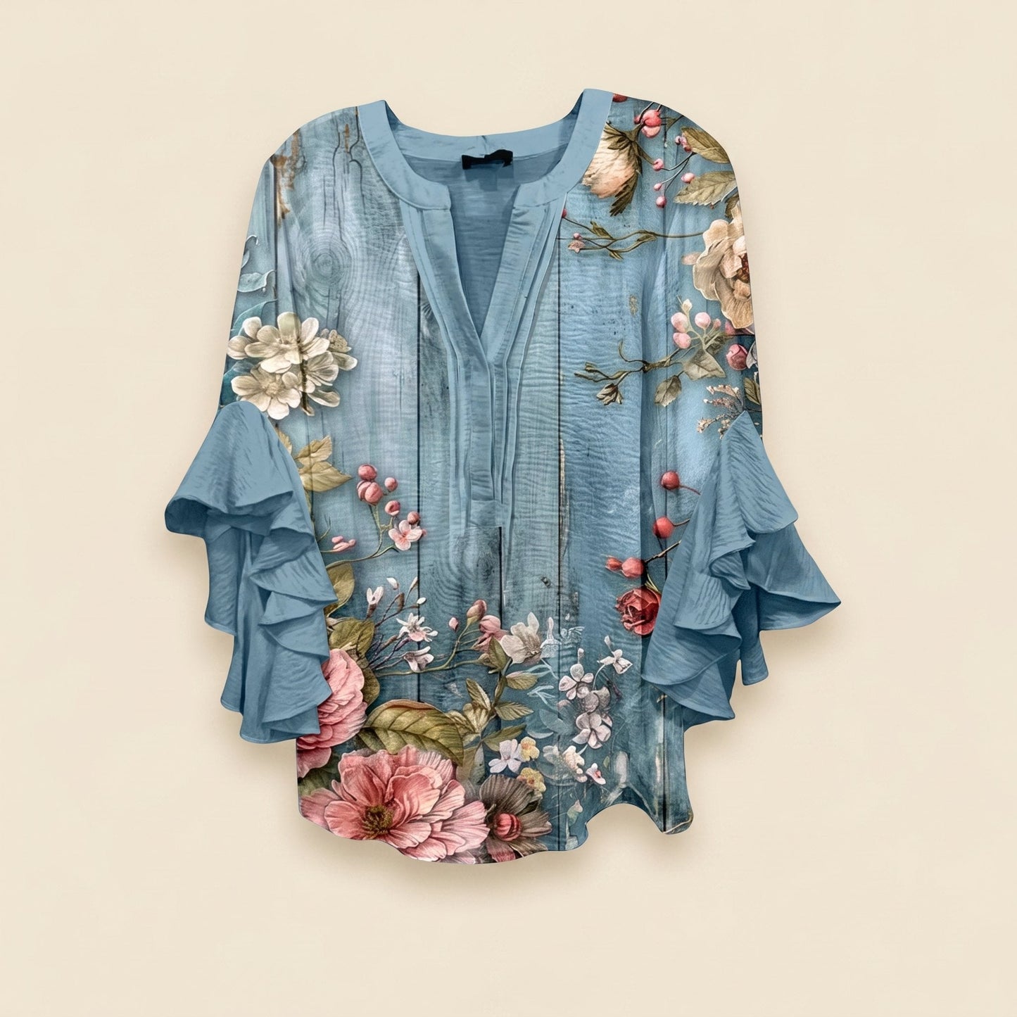 Isla Floral Blouse | Lightweight, Breathable Summer Top for Women 5