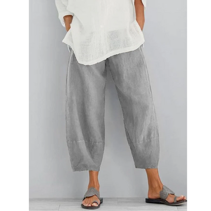Liora Linen Pants | Comfortable, Wide Leg Design for Women 1