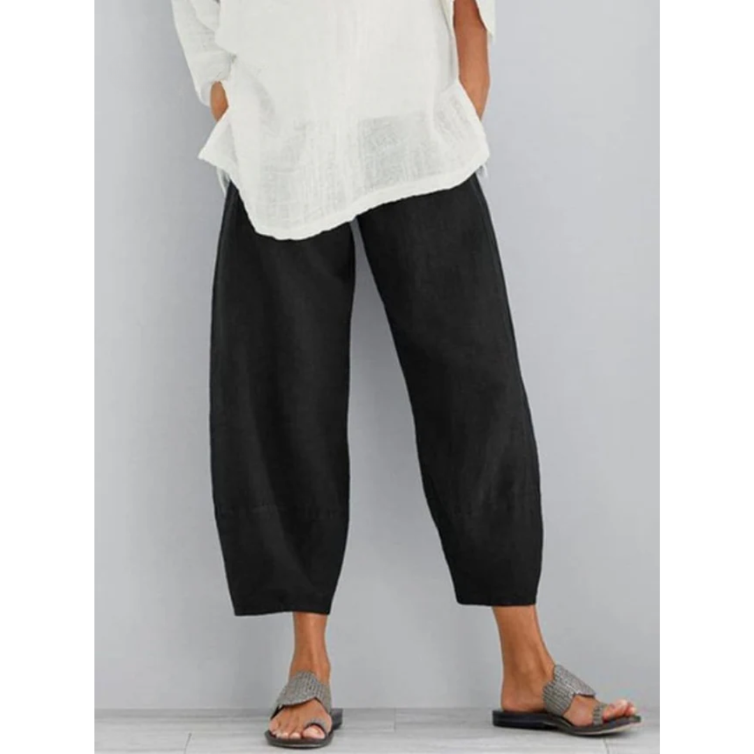 Liora Linen Pants | Comfortable, Wide Leg Design for Women 2