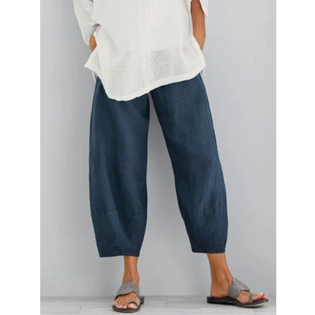 Liora Linen Pants | Comfortable, Wide Leg Design for Women 3