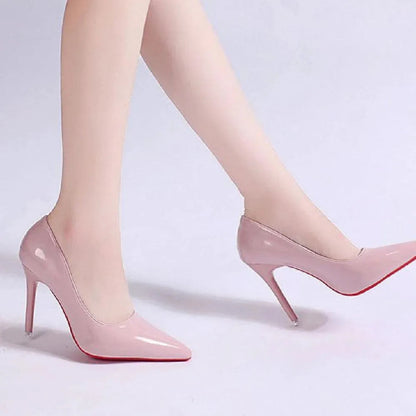 Luna Black Pumps | PU Upper, Stylish Stiletto Heels for Women 10