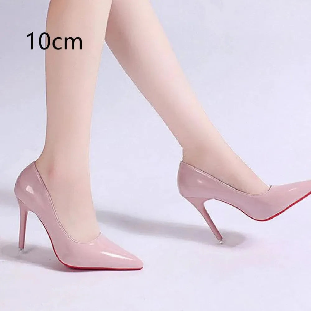 Luna Black Pumps | PU Upper, Stylish Stiletto Heels for Women 11