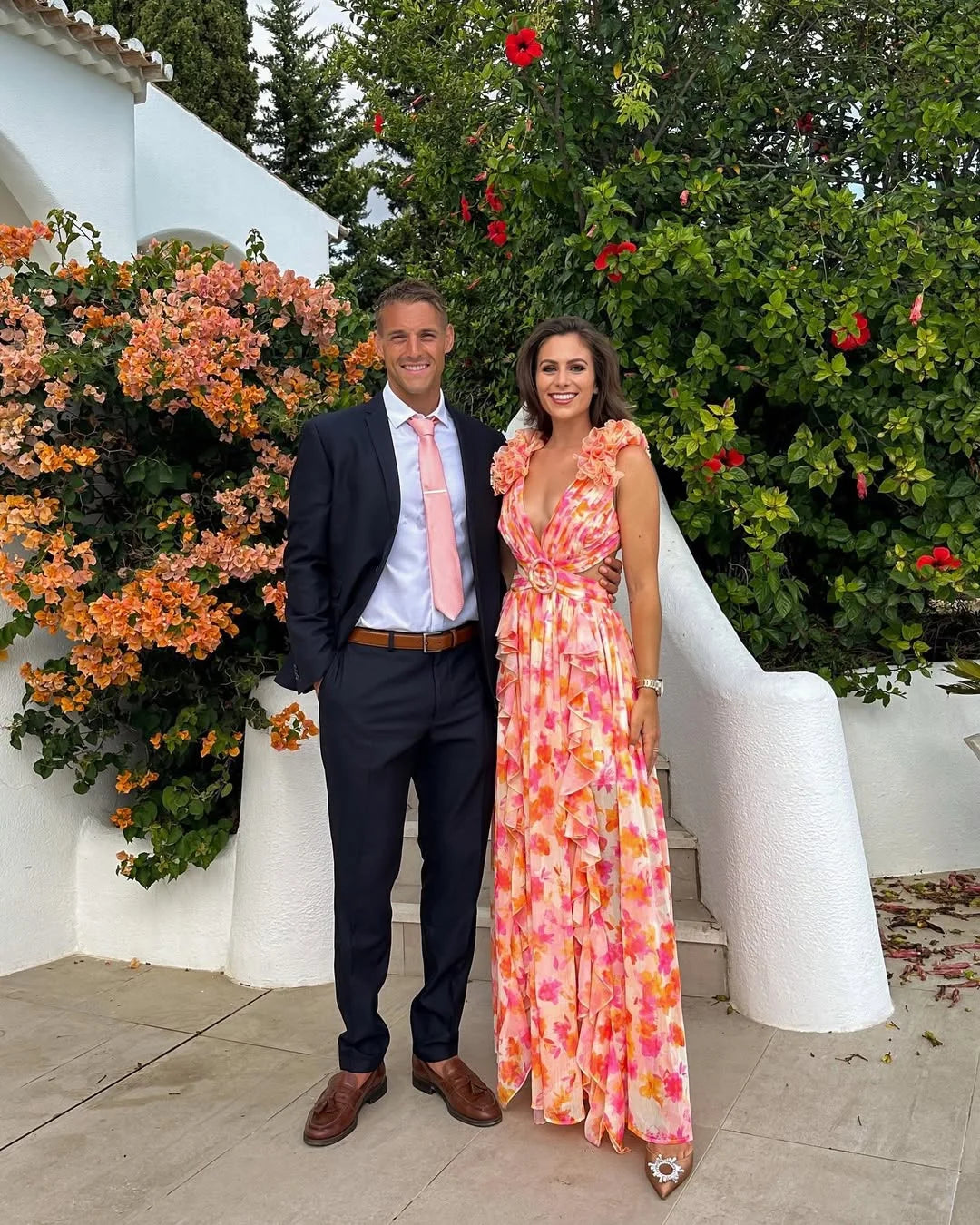 Luna Floral Dress | Lightweight, Sleeveless Wedding Guest Dress 4