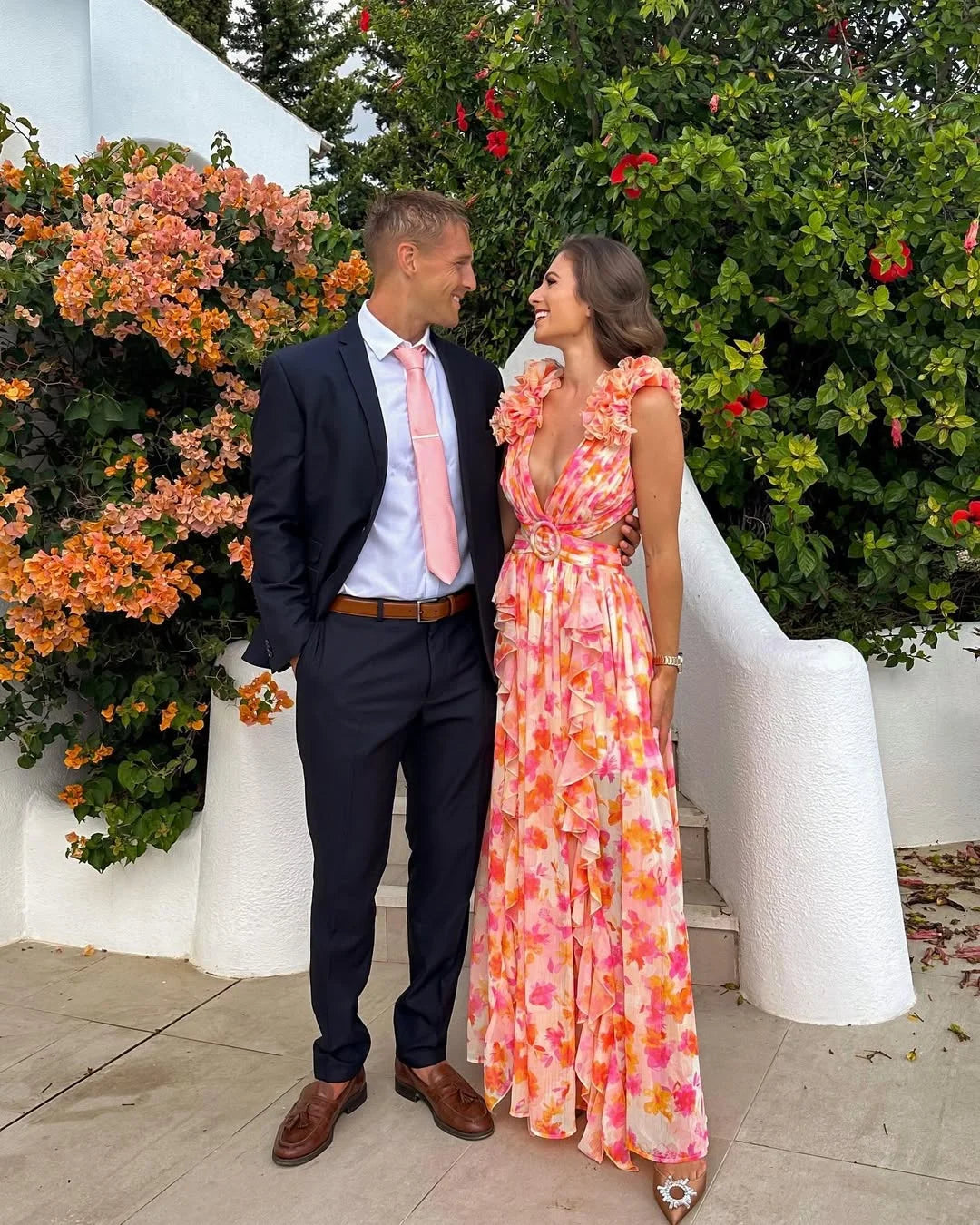 Luna Floral Dress | Lightweight, Sleeveless Wedding Guest Dress 5