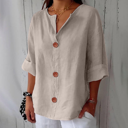 Mara Women's Blouse | Loose Fit, Breathable Summer Top 2