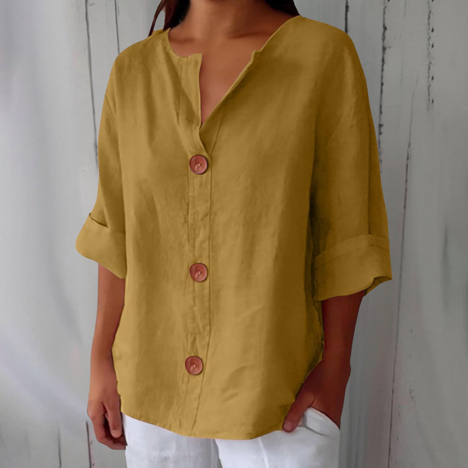 Mara Women's Blouse | Loose Fit, Breathable Summer Top 6