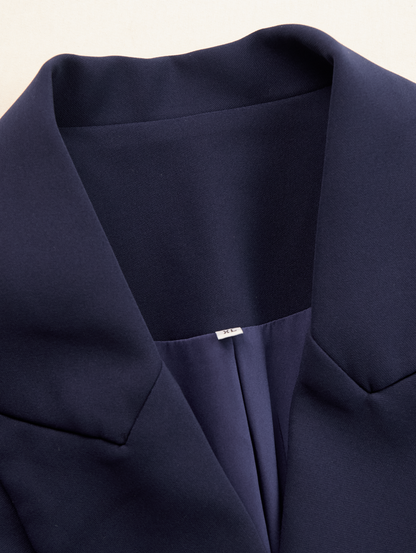 Maya Long Sleeve Midi Dress | Tailored Stretch-Blend Fabric for Women 7