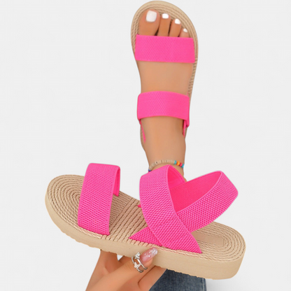 Mila Summer Sandals for Women | Slip-On, Minimalist Design, Cushioned Fit 3