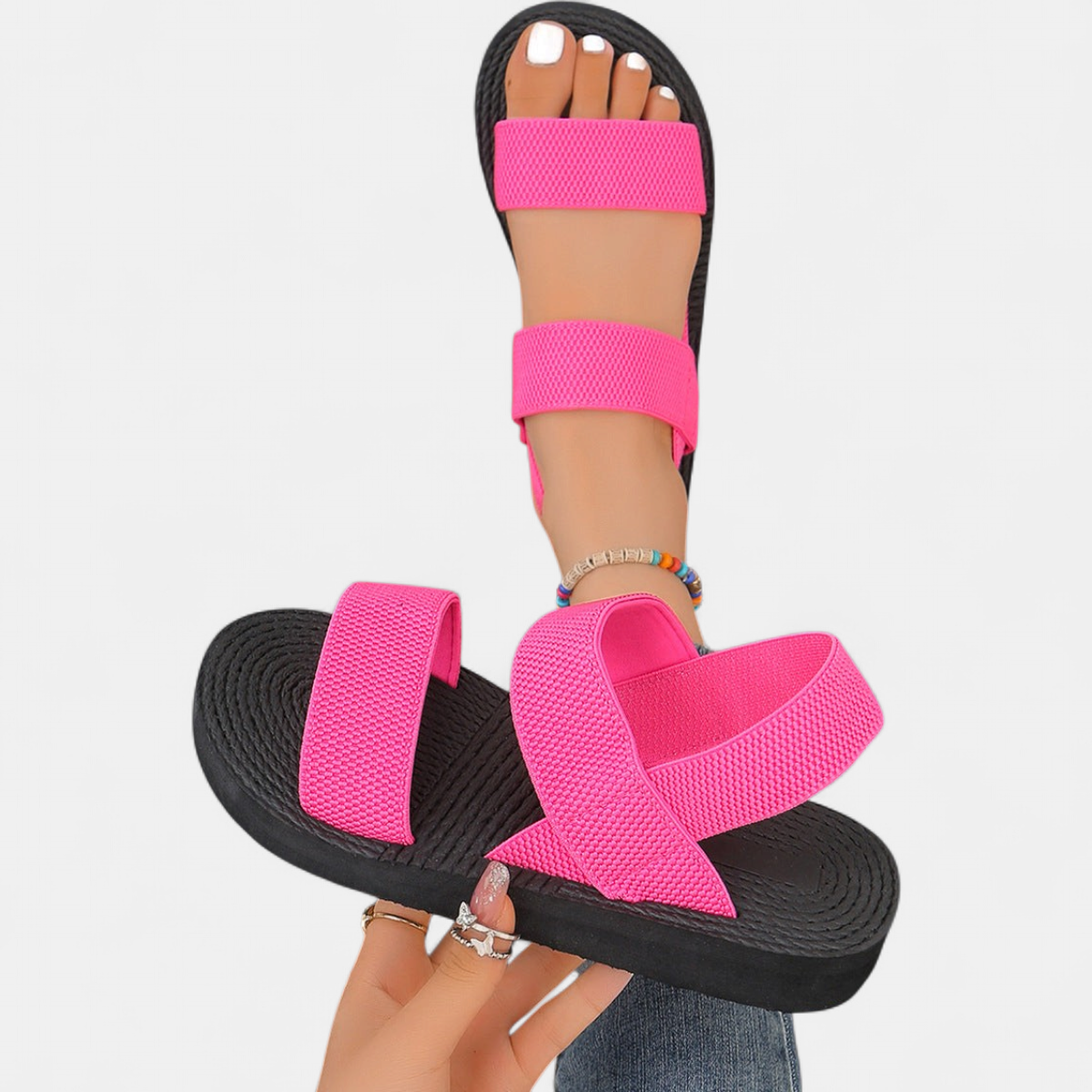 Mila Summer Sandals for Women | Slip-On, Minimalist Design, Cushioned Fit 5
