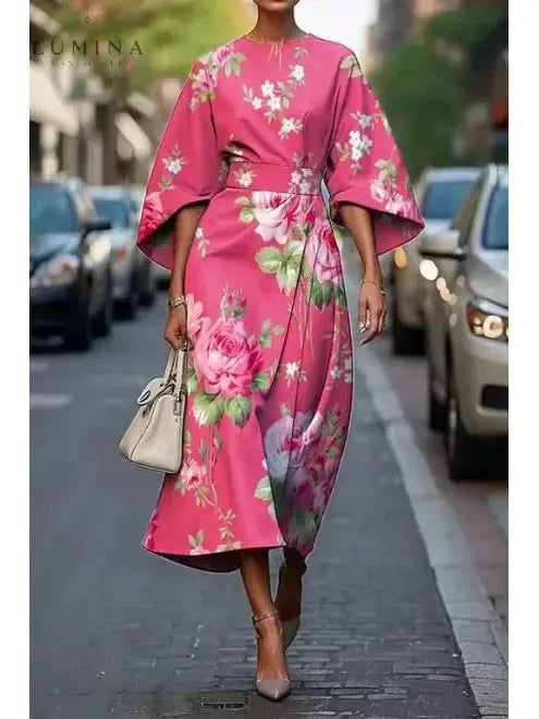 Mira Floral Dress | Elegant Summer Style, Comfortable Fit 2