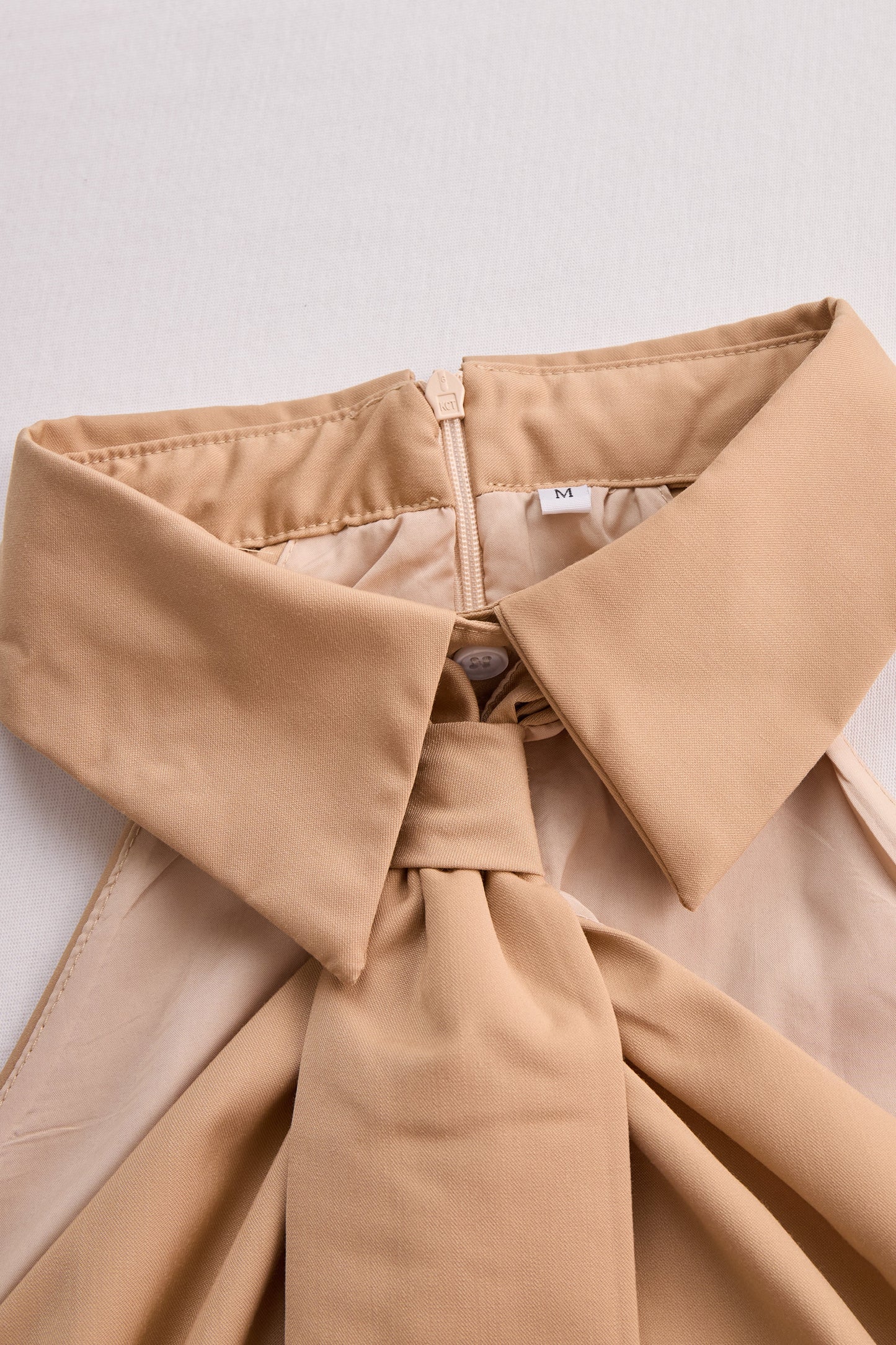 Moya Women's Blouse | Premium Blended Fabric, Neck Tie Detail, Plus Size Available 3