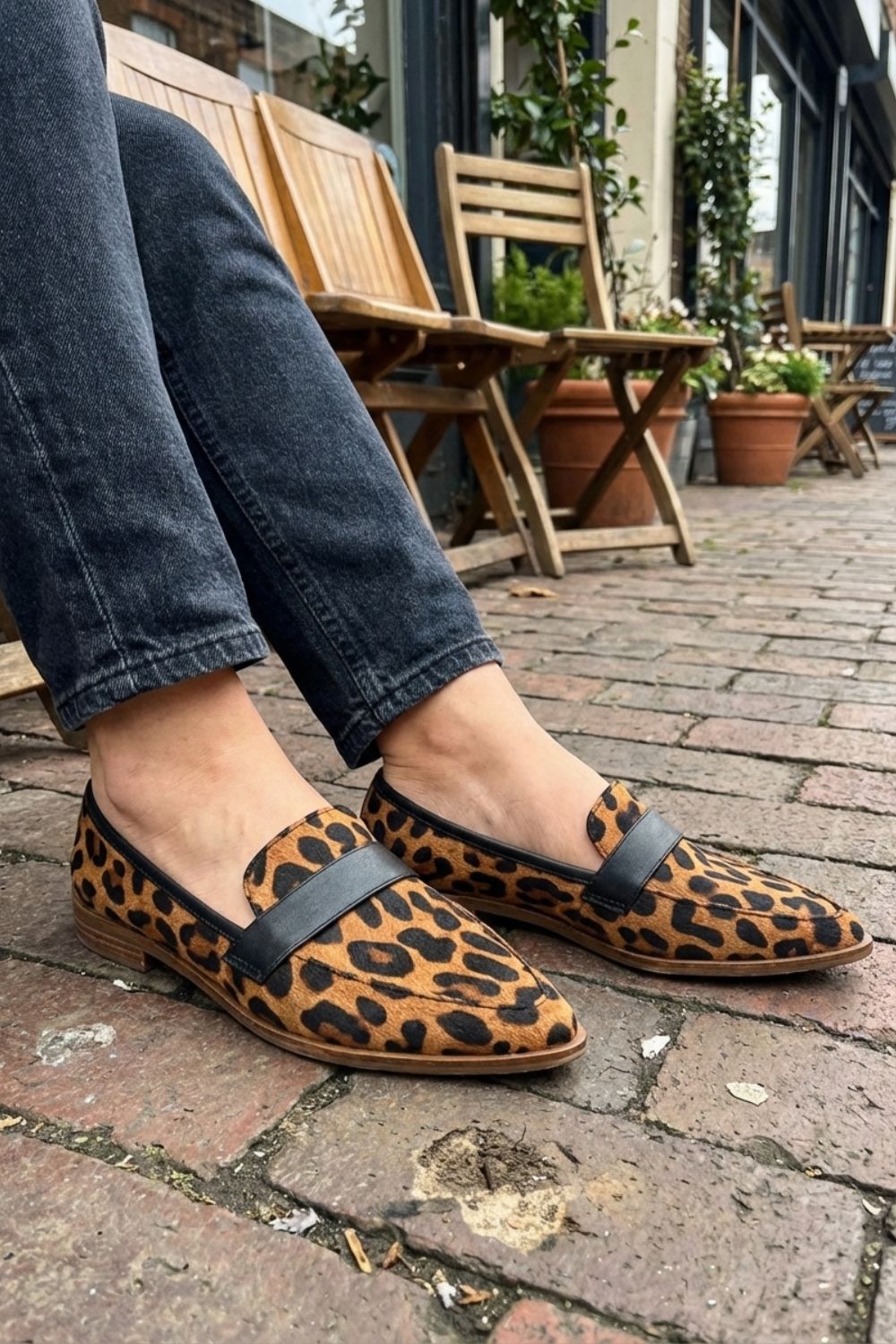 Nina Penny Loafers | Soft Suede, Pointed Toe, Small Block Heel, Black 6