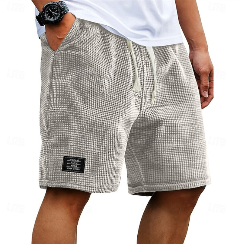 Oliver Mens Casual Shorts | Lightweight, Breathable Waffle Fabric 1