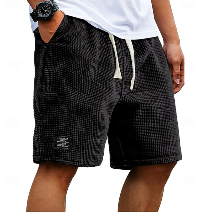 Oliver Mens Casual Shorts | Lightweight, Breathable Waffle Fabric 2