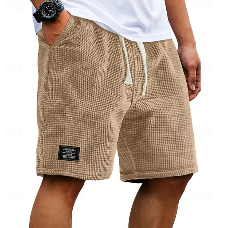 Oliver Mens Casual Shorts | Lightweight, Breathable Waffle Fabric 3