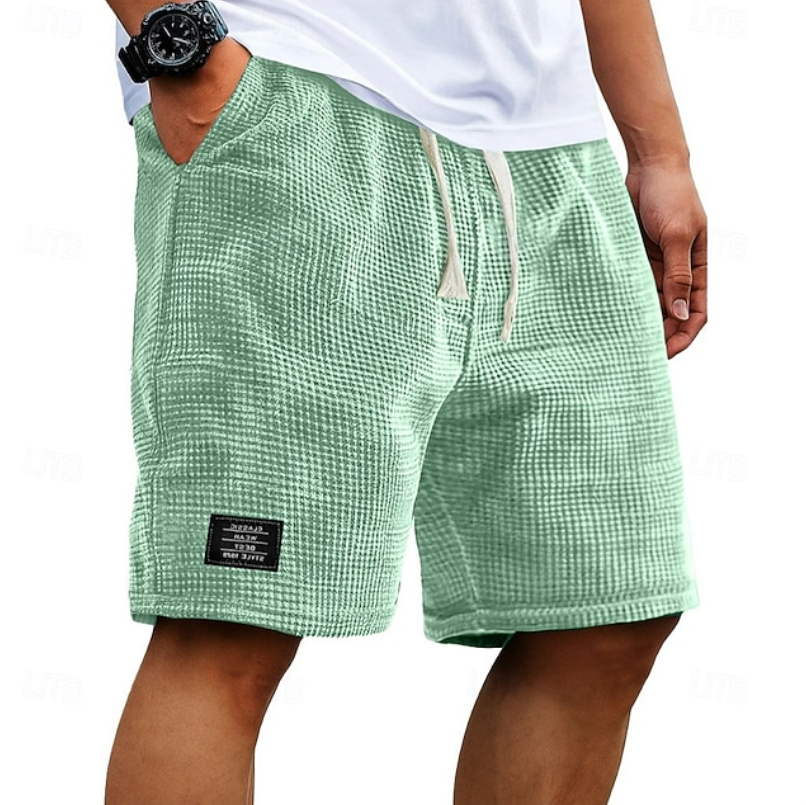 Oliver Mens Casual Shorts | Lightweight, Breathable Waffle Fabric 4